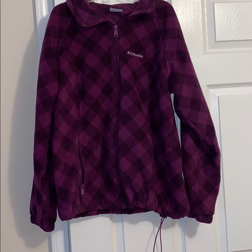 Columbia purple jacket
